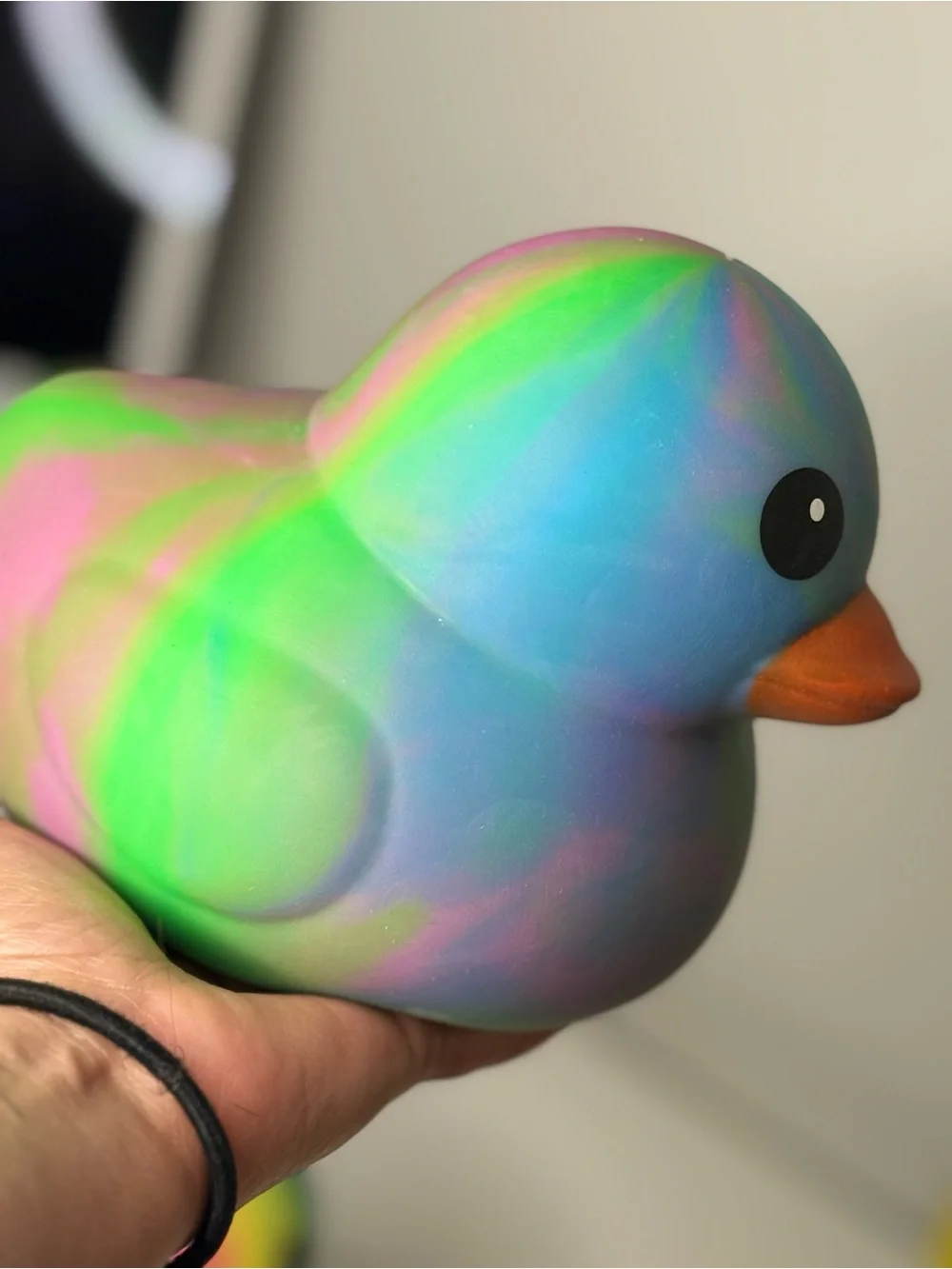 2 Jumbo Squishy Duck Toy! Stress Relief toy . About 6 inches and non toxic. New!